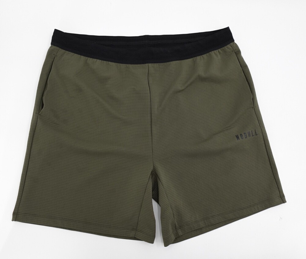 NOBULL Shorts Mens XXL Green Athletic Training Workout Performance Gym